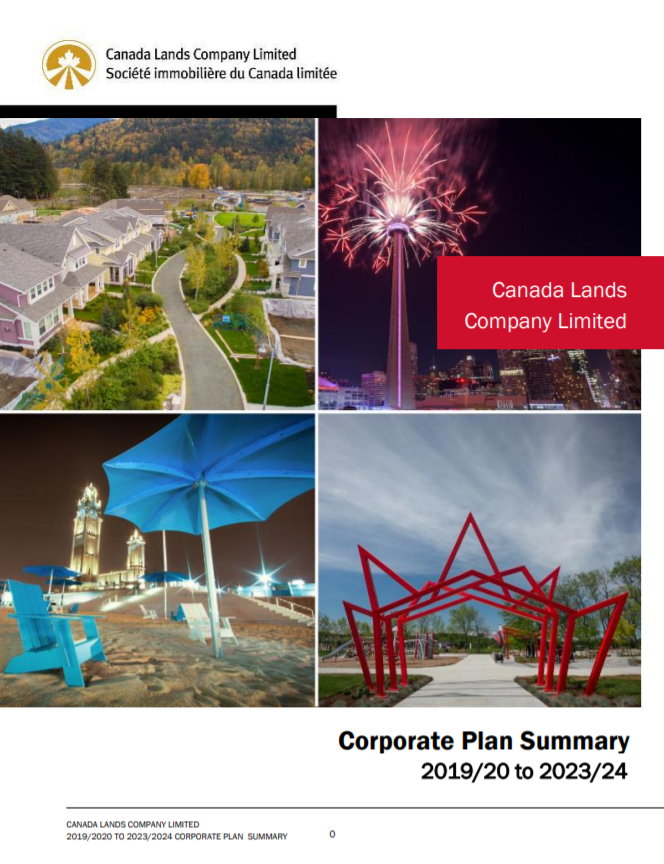 Corporate plan summary cover