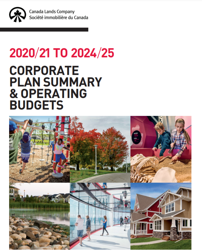 Corporate plan summary cover