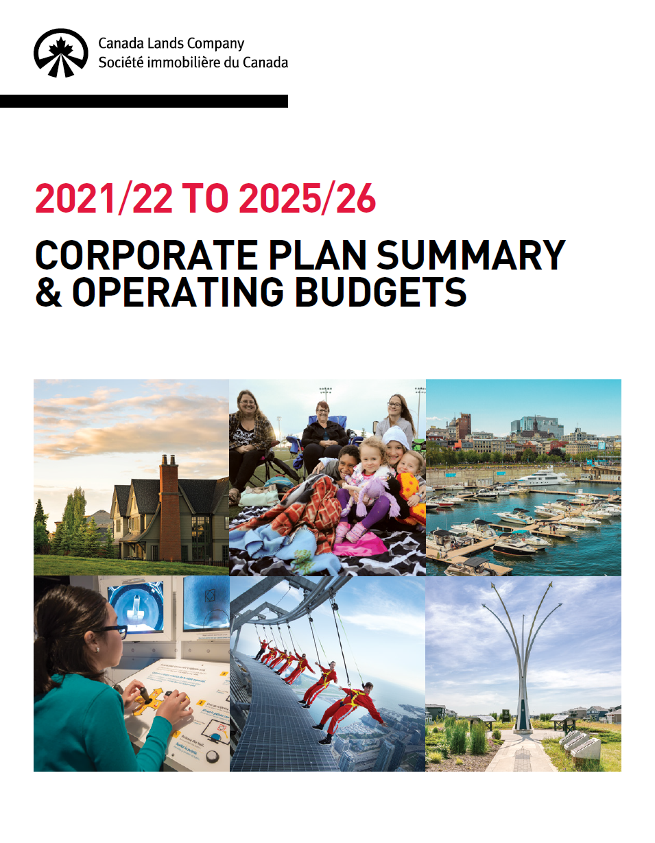 Corporate plan summary 2021/22 to 2025/26 cover