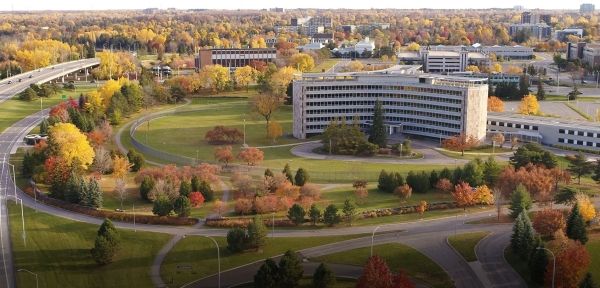 Aerial image of Confederation Heights