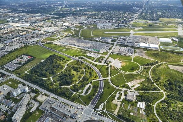 Aerial of Downsview West